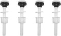 ECUDIS 4 Pack Toilet Tank Plastic Bolts by ECUDIS
