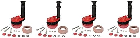 Korky 5030BP Adjustable Toilet Flush Valve and Tank to Bowl Gasket Kit by Korky