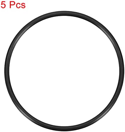 uxcell Nitrile Rubber O-Rings 75mm OD 68mm ID 3.5mm Width, Metric Nitrile - Image 2