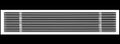 HVAC Premium 48"W X 6"H Linear Aluminum Clip-On Bar Return Air Grille by HVACPremium