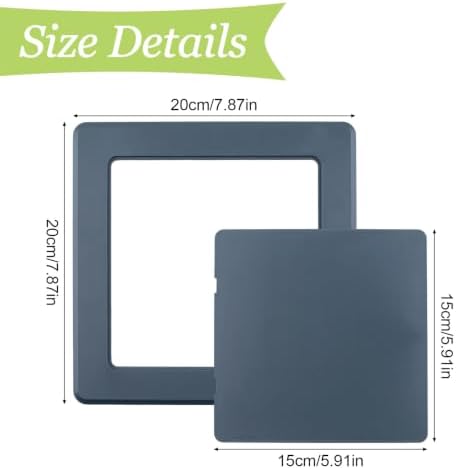 Self Adhesive Access Panels, 1 Pack Wall Mounted Hole Cover Inspection Door - Image 2