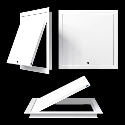Steel Access Panel Door, Lockable Reinforced Metal Construction - Image 6