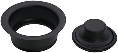 Westbrass R2089-62 4-1/4" Kitchen Sink Waste Disposal Drain Flange and Stopper - Image 5