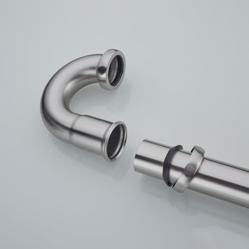Brass P Trap U-Shape 1 1/4 Sink Drain Pipe - Image 5