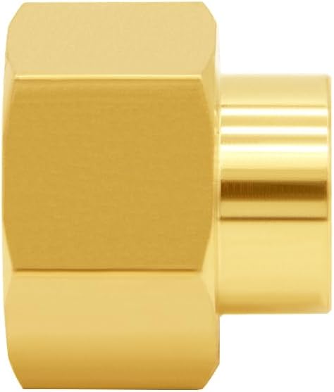 Uenede Brass 3/8" NPT Female to 1/2" NPT Female Reducer Adapter - Image 4