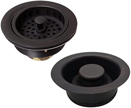 Westbrass D2165-12A 4-1/4" OD Post Style Large Kitchen Basket Strainer by Westbrass