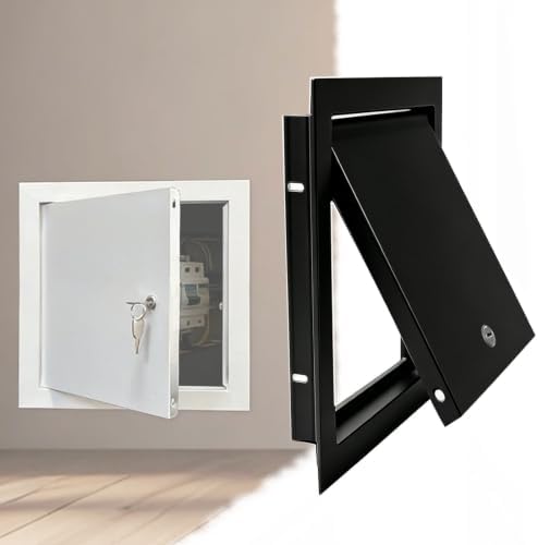 Black Aluminum Access Door 10x16in Concealed Inspection Panel by Unknown