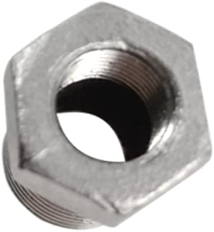 1/4" Male NPT to 1/8" Female NPT Female Reducing/Reducer Bushing Pipe Fitting - Image 5