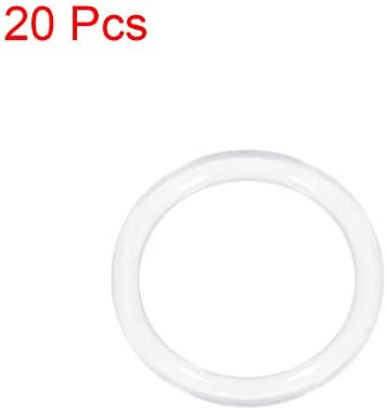 uxcell Silicone O-Ring, 27mm OD, 21mm ID, 3mm Width, VMQ Seal Rings Gasket - Image 3