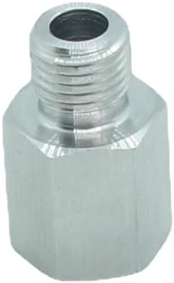 2 Pcs 1/4" NPT Pipe Female X M12X1.25 Male Metric Adapter Fitting Oil Fuel Air - Image 4