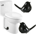 Ceramic Bird Toilet Bolt Covers Decorative Toilet Bolt Caps, Toilet Screw Cover by Unknown