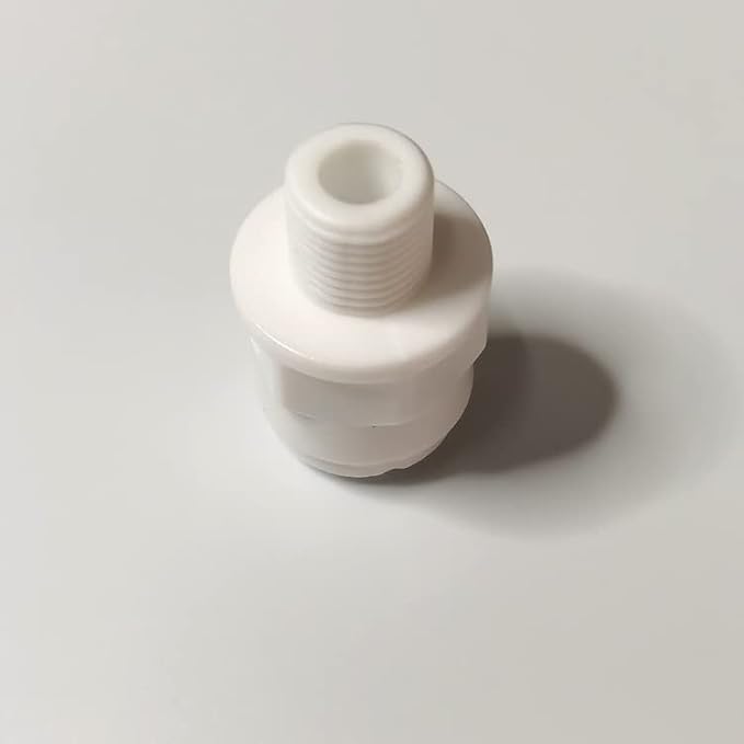 Malida Push to Connect 1/8 Male Connector x 1/4 Ro Tube itting, 10 Pack | Food - Image 3
