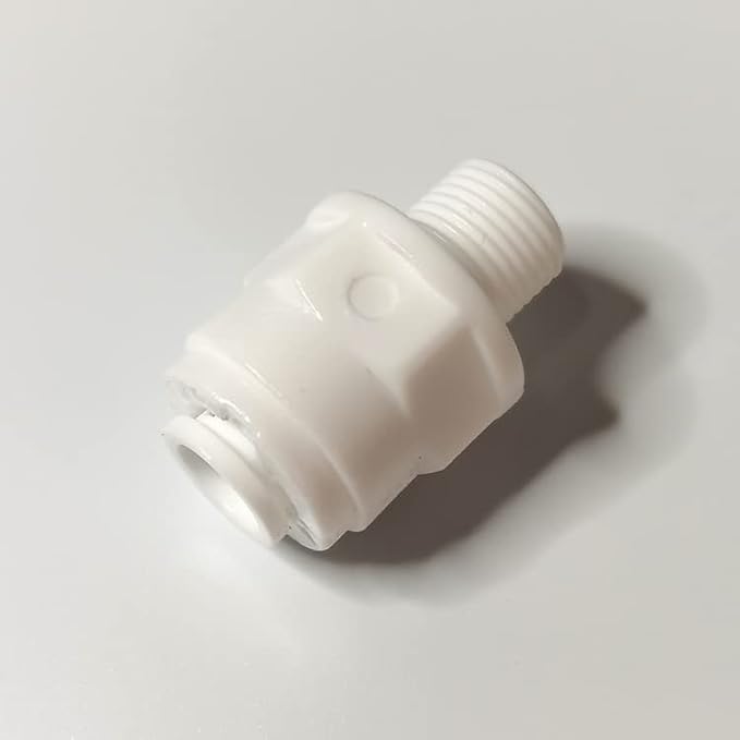 Malida Push to Connect 1/8 Male Connector x 1/4 Ro Tube itting, 10 Pack | Food - Image 5