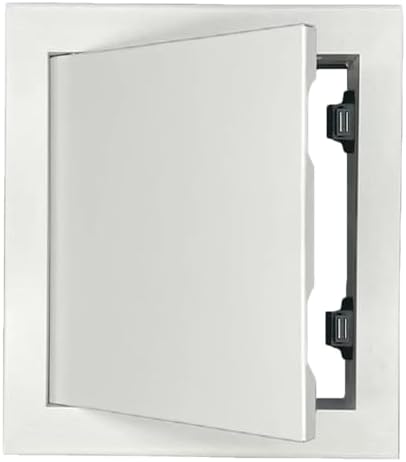 Access Panel for Drywall, 12 x 24 inch Wall Hole Cover Aluminum Alloy White by RLOZUI