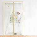 Amylove Zipper 60'' x 102'' Dust Barrier Door, 5 x 8.5 ft Temporary Wall by Amylove