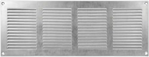 Repa Market Air Vent Cover 16x6 Inch Galvanized Steel Louvered Grill Cover by RepaMarket