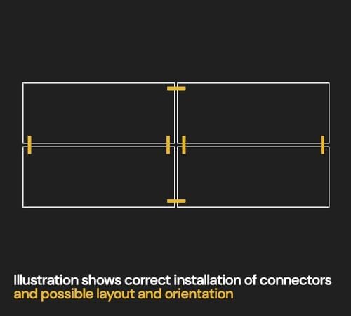 4Pcs 2' x 6' Ground Protection Mats w/ 6 Pcs Single Connectors - Image 3