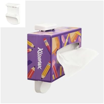 Adjustable Tissue Box Holder Wall Mount Hang Adhesive 1PC by MinimalistStudio