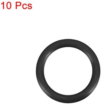 uxcell Nitrile Rubber O-Rings 17mm OD 13mm ID 2mm Width, Metric Sealing Gasket - Image 2