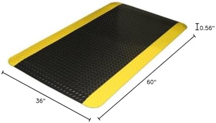 Durable Corporation-442S35BKY Vinyl Diamond-Dek Sponge Industrial Anti-Fgue - Image 7