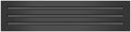 BUILDMART - 24x6 Modern AC Vent Cover - Decorative Black Air Vent - Standard by TexasBuildmart