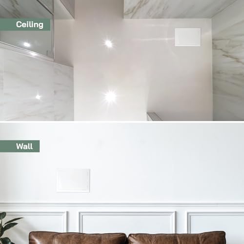 Vent Systems 12" x 8" Inch White Galvanized Steel Access Panel – Durable Access - Image 5