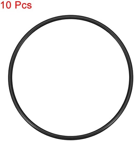 uxcell 10pcs 100x93x3.5mm Nitrile Rubber O-Rings Metric Sealing Gasket - Image 2