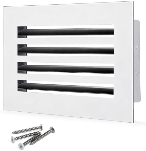 12x8 Modern AC Vent Cover, Decorative Air Vent Register Grille by Soknockk