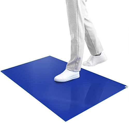 SATECH Sticky/Tacky/Adhesive Mat 18" x 36" Blue by SATECH