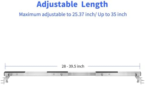 Undermount Sink Brackets, 28-39.5″Adjustable Undermount Sink Support Brackets - Image 2