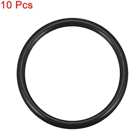 uxcell Nitrile Rubber O-Rings 48mm OD 41mm ID 3.5mm Width, Metric Nitrile - Image 2