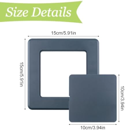 Self Adhesive Access Panels, 1 Pack Wall Mounted Hole Cover Inspection Door - Image 2