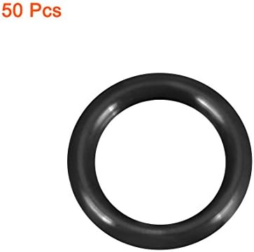 uxcell Nitrile Rubber O-Rings 13mm OD 10mm ID 1.5mm Width, Metric Sealing Gasket - Image 2