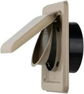 NO-PEST VENT Dual Door Dryer Vent Cover 4 Inch Outdoor, Made in USA, Highest by No-PestVent