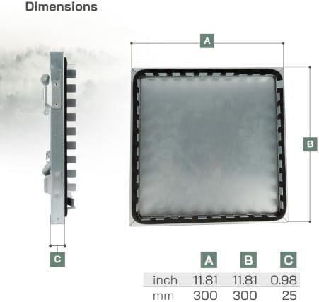 Vent Systems 12 x 12 Inch Access Door - Image 2