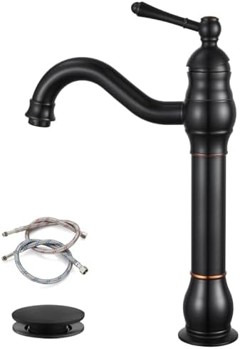 gotonovo Vintage Bathroom Vessel Sink Faucet, Oil Rubbed Bronze, by HOME