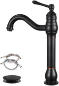 gotonovo Vintage Bathroom Vessel Sink Faucet, Oil Rubbed Bronze, by HOME