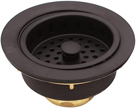Westbrass D2165-12 Post Style Large Kitchen Basket Strainer - Image 5