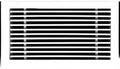 HVAC Premium 16"W X 4"H Linear Aluminum Clip-On Bar Return Air Grille by HVACPremium