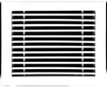 HVAC Premium 8"W X 4"H Linear Aluminum Clip-On Bar Return Air Grille by HVACPremium