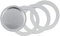 Tredoni 3 Silicone Seals/Rings+Filter -Replacement- Sizes 1, 14 Cup Espresso by Tredoni