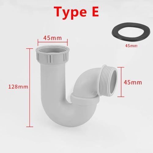 Universal Kitchen Sink Drain Pipe Adapter Replacement, Drain Hose Connector - Image 2