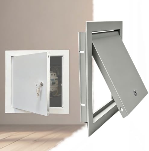 Gray Aluminum Access Door 6x20in Concealed Inspection Panel by Unknown