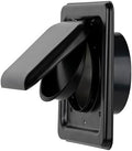 NO-PEST VENT Dual Door Dryer Vent Cover 4 Inch Outdoor, Made in USA, Highest by No-PestVent