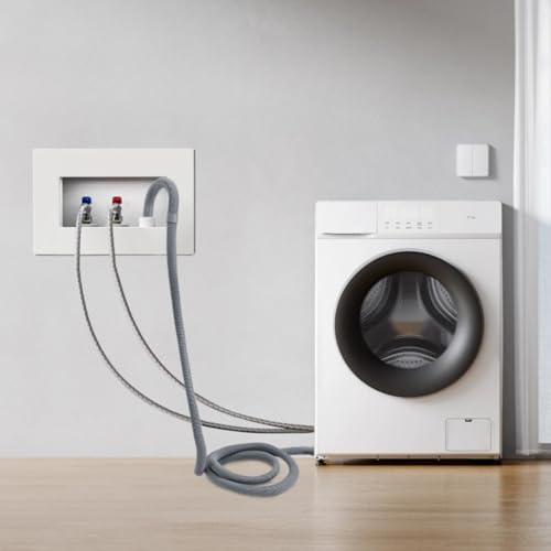 Elyfree Washer Drain Hose, 8Feet Flexible Washing Machine Drain Hose Universal - Image 2