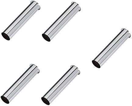 EZ-FLUID Heavy Duty Commercial Grade 17GA Chrome Brass Tubular 1-1/4" x 9" by EZ-FLUIDPlumbingProducts