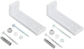 Toilet Bidet L-shaped Foot Mounting Bolts Set Toilet Pan Fix To Floor Kit by Jumplushion