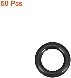 uxcell 50pcs 8.5x5.5x1.5mm Nitrile Rubber O-Rings Metric Sealing Gasket - Image 2