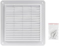 Vent Systems 10" x 10" Inch White Plastic Vent Cover by VentSystems