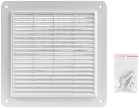 Vent Systems 10" x 10" Inch White Plastic Vent Cover - Image 6